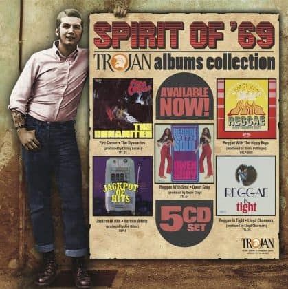 Trojan : Spirit of 69 Trojan Albums Collection Box Set 2019