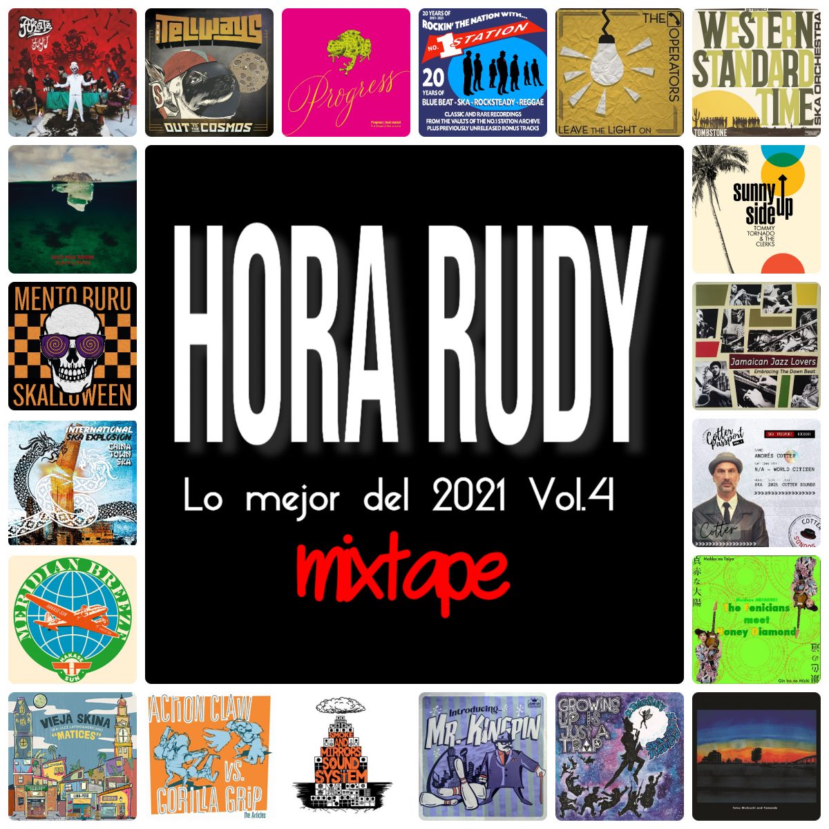 Hora Rudy Episodio 8 – Lo mejor del 2021 Vol4 Mixtape
